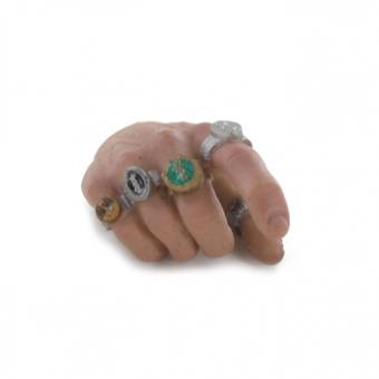 Caucasian Male Right  Hand with Rings 