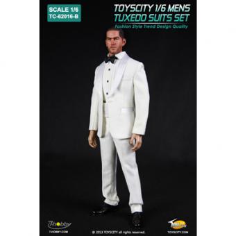 Mens Tuxedo Suits Set white 1/6 
