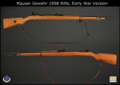 1:6 M1898 Mauser Gewehr in Metal und Holz (Ohne Bayonett) 