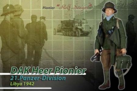 Rolf Seeger,Lybien 42 - DAK Heer Pionier - 21. Panzer-Division 70426 