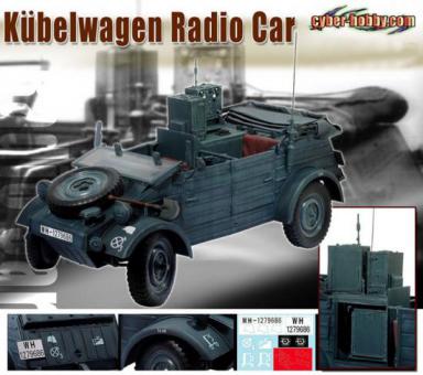 Kübelwagen der Wehrmacht - in einer Exclusive Version als Funkwagen 
