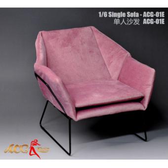 Single Sofa (Pink) 1:6 