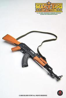 AK 56, Rifle, Metal, Holz 