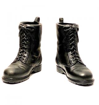 Black trekking shoes GSG9 type 1/6 