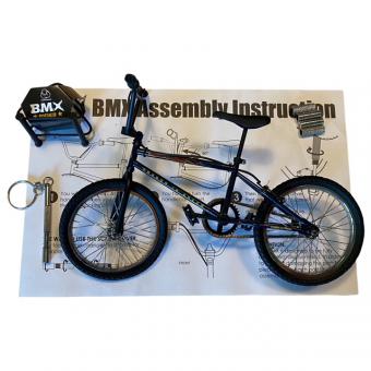 BMX Fahrrad in Metal 1:6 