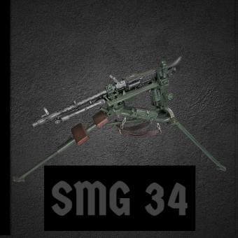 MG 34 with S-MG lafette in Kunststoff 