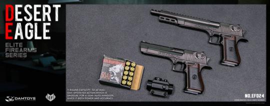 1/6 Elite Firearms Series - Desert Eagle Set (Noir) 