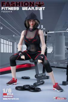 1:6 Female Fitness Suit Clothes Set 