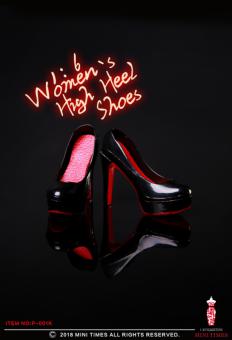 Female Heeled Shoes (Black) 1:6 
