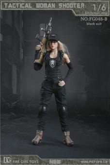 1:6 Female Tactical Shooter Clothes Set 