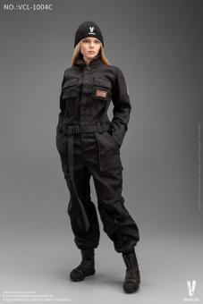 Female Work Wear Set (Black) 1:6 