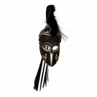 Greek Corinthian helmet (Black and Bronze Color) 