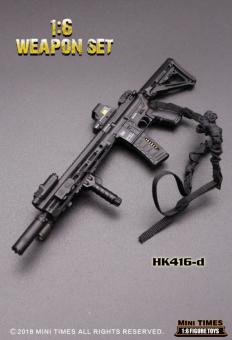 HK 416 Assault Rifle (Black) 1:6 