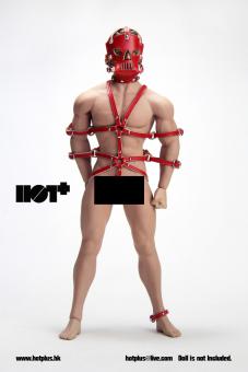 Bondage Male Outfit Red 