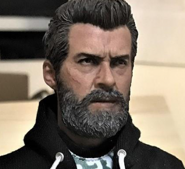 The Wolf Male Head BS 1:6 