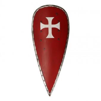 Knight Templar Bachelor Shield (Red) 1:6 