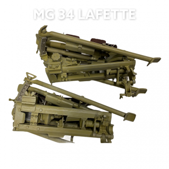 MG 34 S-MG  lafette in Kunststoff 