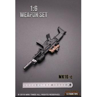MK16 Assault Rifle (Black) 1/6 
