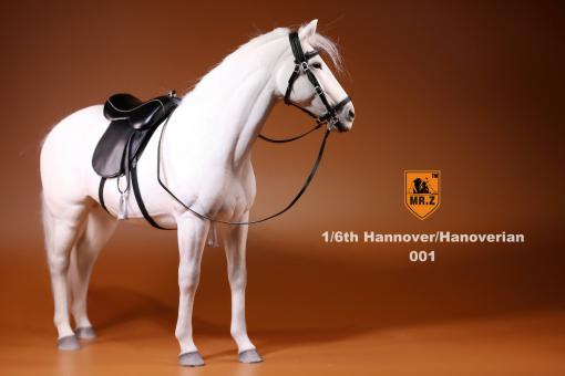 Pferd - Hannoveraner - Weiss im Maßstab 1:6 