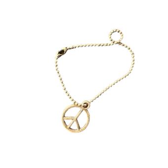 Neck Chain Peace (bronce) 