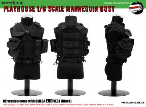 1:6 Omega EOD Vest mit Body West in Black 