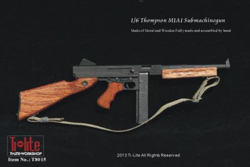 Thompson M1A1 Submachinegun mit beweglichen Verschluss 