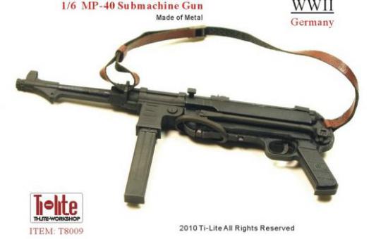 Ti-Lite MP-40 Submachine Gun Item, Museums Version 