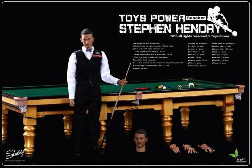 Snooker Table and Stephen Handay 