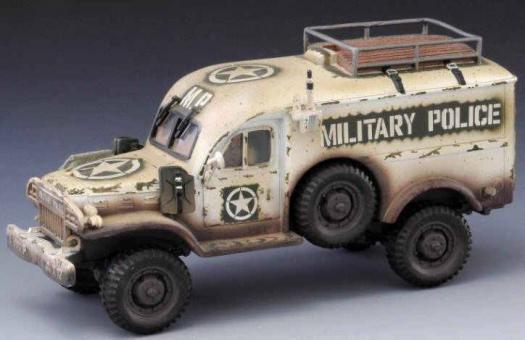 WWII: WC54 Dodge MP Wagon Winter version with 1 driver figure 