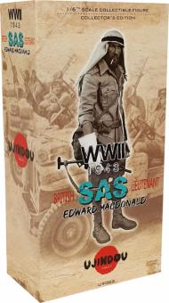 Edward MacDonald - WW-II 1942 British SAS Lieutenant - in 1:6 scale 