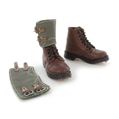 Dragon-Models.de | German ankle boots brown w/gaiters | Buy online